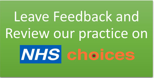 Leave NHS Choices Feedback